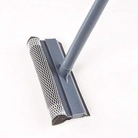 EcoClean Nettoyant multifonction 2 en 1 Pare-brise 8 pouces Lame en caoutchouc souple Éponge Raclette pour vitres de voiture