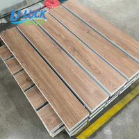 Plancher SPC texturé Uluck 100 % étanche et résistant à l'usure, en vinyle rigide, épaisseur 4 mm, 5 mm, 6 mm, système de clic de luxe pour intérieur