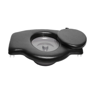 Siège de toilette ABS antidérapant à ouverture frontale pour personnes âgées, chaise de toilette pour salle de bain et douche - Product Image 2