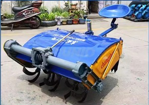 <strong>Hand</strong> <strong>Tractor</strong> Rotary Cultivator Tiller Rotovator <strong>Harrow</strong> With Seat Walking <strong>Tractor</strong> Tiller Cultivator With Trailer Car in Africa - Product Image 6