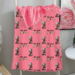 Chăn Gai Cho Trẻ Em Bé Gái Bò Xương Rồng Serape Phong Cách Phương Tây - Product Image 2