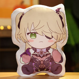 หมอนอะนิเมะน่ารัก Genshi ลดแรงกระแทกของมังงะ Xiao Zhongli arataki <span class=keywords><strong>itto</strong></span> Tartaglia หมอนตุ๊กตายัดไส้ของเล่น - Product Image 3