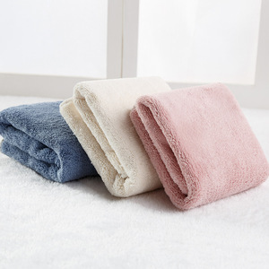 Serviettes pour bébé Jiemeirui 34x38 cm en microfibre corail, absorbantes, pour nourrissons et tout-petits - Product Image 3