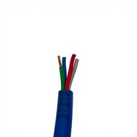 Cable de Control Aislado de PVC Multicolor, Cable de Señal con Conductor de Cobre Multifilar para Conexión de Equipos de Automatización Industrial
