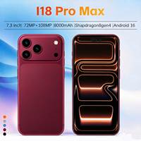 Version Globale Real Me 16 Pro+ 6.8'' AMOLED 1.5K 144Hz Appareil Photo 200MP Snap Dragon 7 Gen 4 Batterie 7000mAh Smartphones 5G