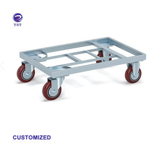 Carretilla de Paletas Móvil de Acero Dulce Q235 con Recubrimiento de Zinc para Transporte Logístico de Alta Resistencia - Product Image 5