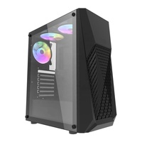 Boîtier pour PC de jeu d'ordinateur de bureau ATX blanc personnalisé hôte pleines tours