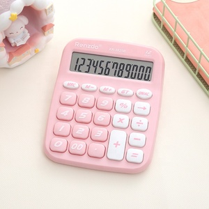 Máy tính Tài Chính màn hình lớn 12 bit Máy tính để bàn bằng nhựa chạy bằng pin cho văn phòng kinh doanh - Product Image 6