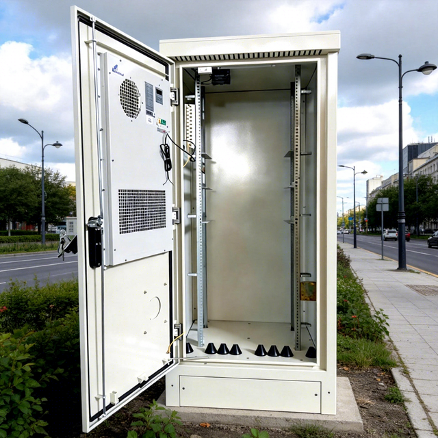 Custom Solar System Electrical Power Storage Cabinet,Weatherproof Integrated Outdoor Telecom Cabinet