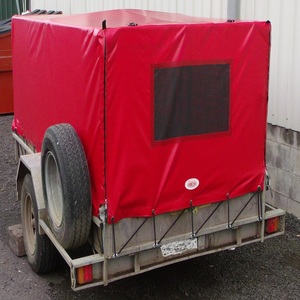 Fournisseur de la Chine Usine Prix bon marché Petites et grandes remorques de camion 6 'X 8' personnalisées et bâche de transport de remorque en PVC - Product Image 6