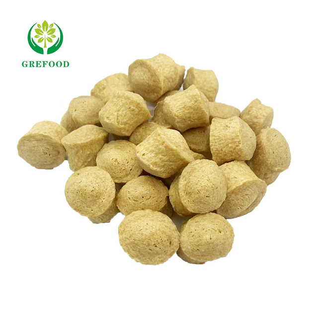 High Protein Textured Soy Protein for Vegan Meat Processing Non GMO Soy Meat Alternative for Food Industry