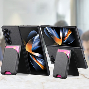 Étui de protection magnétique pour cartes pour <span class=keywords><strong>Samsung</strong></span> Galaxy <span class=keywords><strong>Z</strong></span> <span class=keywords><strong>Fold</strong></span> 7, compatible avec <span class=keywords><strong>Samsung</strong></span> <span class=keywords><strong>Fold</strong></span> 6, pour téléphone pliable professionnel - Product Image 1