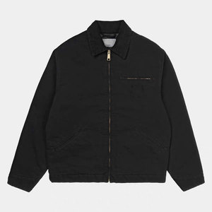 Veste de Travail Personnalisée en Toile de Coton 500 g/m² de Haute Qualité, Manteau d'<span class=keywords><strong>Hiver</strong></span> Poids Lourd pour Hommes, Logo Personnalisé - Product Image 5