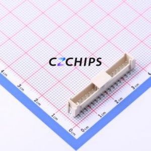 HC-HY-16ALT Wire-to-Board Pin Header SMD,P=2mm Connector 1x16P 2mm Vertical Mount HY - Product Image 1