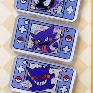 Aimant de réfrigérateur en acrylique pour console de <span class=keywords><strong>jeu</strong></span> Pokémon, autocollant magnétique mignon de dessin animé anime pour réfrigérateur, décoration de maison, cadeau pour enfants, objet de collection - Product Image 3