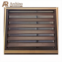 Stores verticaux motorisés en aluminium pour balcon résidentiel, anti-UV, modernes, pour fenêtres extérieures, résistants à la pluie