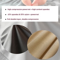Shorty gainant taille haute respirant pour femme, avec technologie amincissante pour le ventre et les cuisses, et effet rehausseur de fesses