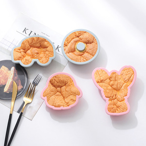 แม่พิมพ์<span class=keywords><strong>เค้ก</strong></span>ซิลิโคนลายการ์ตูน4นิ้วถาดอบขนมแบบ DIY น่ารักสำหรับอุปกรณ์ทำช็อคโกแลตของหวานสำหรับวัน<span class=keywords><strong>เกิด</strong></span>และคริสต์มาส - Product Image 5