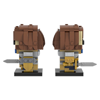 Juego de Construcción Creativo MOC, Kits de Ladrillos, Contenedor, Ladrillos DIY, Bloques de Construcción, Juguetes para Niños MOC7750
