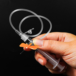 Dùng Một Lần 21G Bd Vacutainer An toàn-Lok Bộ Sưu Tập Máu Thú Y Cụ Đôi Cánh Bướm Kim An Toàn Lok - Product Image 6