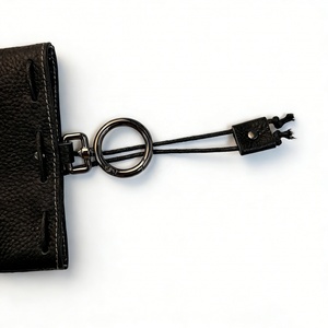 Genuine Leather Drawstring Pouch Outdoor Sports <b>Golf</b> Ball Bag Professional <b>Golf</b> Ball Pouch Holder with Hook for Men & Women - Product Image 3