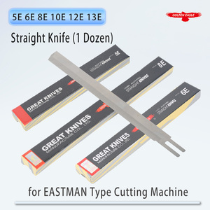 (1 Dozzina) Lame <span class=keywords><strong>per</strong></span> Cesoia Elettrica Golden Eagle 5E 6E 8E 10E 12E 13E in Acciaio Legato <span class=keywords><strong>per</strong></span> <span class=keywords><strong>Macchine</strong></span> da Taglio Tipo EASTMAN - Product Image 1