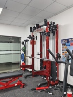 Smith Machine équipement de gymnastique à domicile entraîneur multifonctionnel rack d'alimentation câble croisé Squat Triceps poitrine jambes pratique TTFLEX