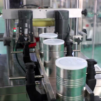Prix usine Machines de mise en conserve alimentaire sardine peut sertisseuse étain peut machine à sceller