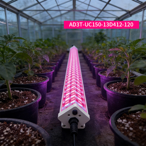 Lampe de culture LED ANDY <span class=keywords><strong>3</strong></span> Umol/<span class=keywords><strong>J</strong></span> IP65 150W avec spectre rouge profond pour la croissance et la floraison des plantes sous canopée - Product Image 5