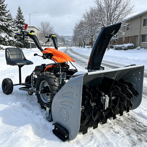 Máquina Quitanieves Hidráulica de Tipo Caminante a Gasolina con Engranajes Completos, Motor Nuevo, Soplador de Nieve - Product Image 3