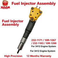 Conjunto de Inyectores de Combustible 232-1171 10R-1267 232-1183 10R-1266 para Sistema de Motor 3412
