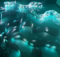 Écran LED flexible avec contrôleur intégré, pas de pixel P15, DMX512, Art-Net, double contrôle, écran LED couleur pleine pour spectacle sur scène
