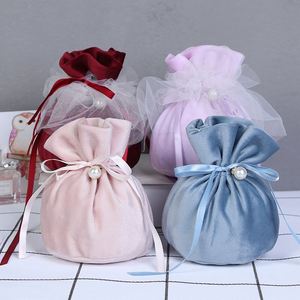 Creative Bottom Velvet Recyclable Eco-Friendly Jewelry <b>Drawstring</b> Pouch Bag Custom Logo Watches Necklaces Rings Gemstone Glasses - Product Image 4