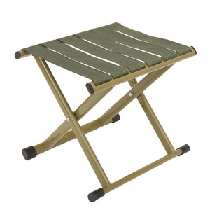 Chaise de camping pliante portable, tabouret de pêche d'extérieur rectangulaire en métal 30cm/35cm/40cm, style moderne et simple - Product Image 2