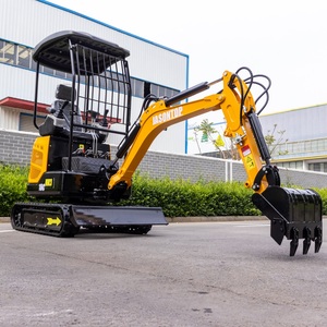 รถขุดขนาดเล็ก CE EPA รุ่น HT18C น้ำหนัก 1.8 ตัน เครื่องยนต์ไฮดรอลิกสำหรับงานเกษตร พร้อมหลังคาและบุ้งกี๋ - Product Image 5