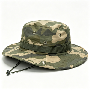 Chapeau Boonie personnalisé avec motif camouflage, large bord, protection UV, pour le sport, les voyages, la vie quotidienne, la chasse, la pêche, unisexe, adulte - Product Image 5