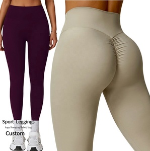 Biểu Tượng Tùy Chỉnh Cao Eo Nhanh Chóng Khô Vớ Nén Scrunch Mông Thể Thao Phòng Tập Thể Dục Chạy Yoga Xà Cạp Cho Phụ Nữ Thể Thao Quần - Product Image 1