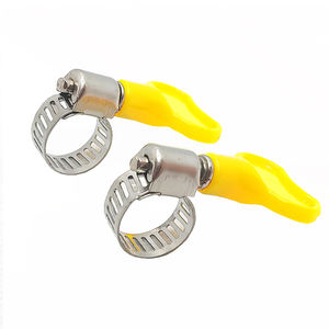 Bande passante en acier inoxydable 10-16mm en acier galvanisé Tube télescopique hydraulique Type américain collier de serrage <span class=keywords><strong>avec</strong></span> poignée - Product Image 3