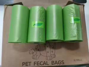 Sacs à déjections canines 100% biodégradables et compostables pour les sorties en plein air, fourniture directe d'usine, prix d'usine - Product Image 5