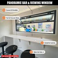Maison modulaire préfabriquée Wecare Capsule Home, petite maison sur roues, cabane mobile isolée pour location et chambre d'hôtes