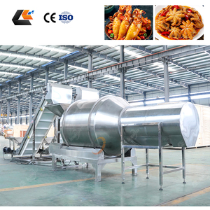 CE-Zertifizierte Kartoffelchips-Würzmaschine Kontinuierlicher Trommel-Beschichtungsautomat für Snacks und Nüsse - Product Image 2