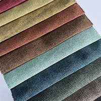Tissus d'ameublement en lin 100% polyester pour décorateurs d'intérieur de luxe, pour textiles de maison, canapés, meubles et jouets, pour rideaux