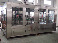 Machine de remplissage à chaud automatique de bouteilles PET 4000 BPH pour usine de jus industrielle / Ligne de production complète pour jus aromatisés