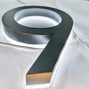 Tùy chỉnh 3D ngoài trời Led Logo dấu hiệu kinh doanh sử dụng Backlit chữ cho quảng cáo trang trí biến áp cung cấp điện LED Strips - Product Image 6