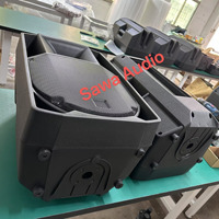 SAWA Audio ART 715-A MK5, enceinte active simple 15 pouces, 1400W, enceinte de scène en métal, système de sonorisation au sol, enceintes amplifiées professionnelles