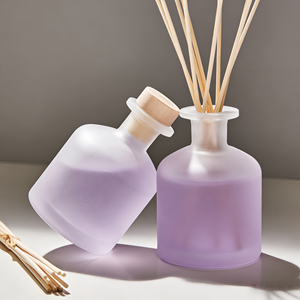 Nouvel Arrivage – Bouteille Vide en Verre Dépoli pour <span class=keywords><strong>Diffuseur</strong></span> d'Huiles Essentielles (50ml, 100ml, 150ml, 200ml) avec Bouchon et Bâtonnets - Product Image 4