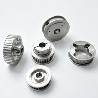 Pulley Timing Belt Tipe XL L H dengan Keyway dan Set Sekrup Pengikat untuk Motor