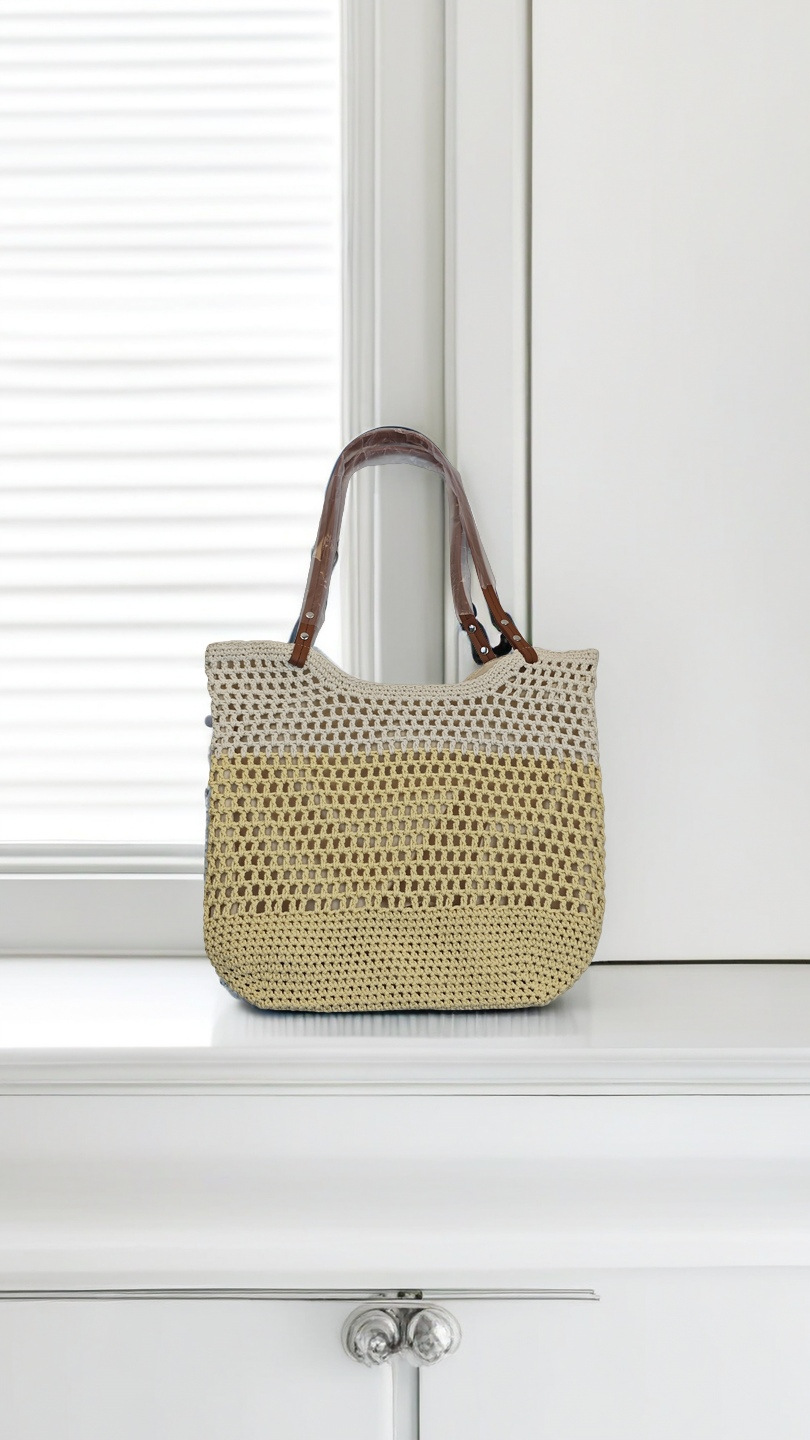 Yellow with white-38 by 38