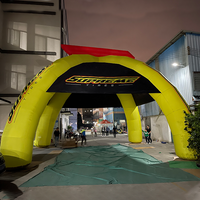 Arche gonflable très demandée pour événements, tente publicitaire gonflable, structure d'entrée gonflable pour événements sportifs