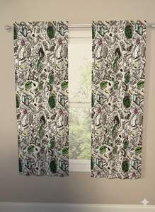 <strong>Superhero</strong> Turtles Window <strong>Curtains</strong> for Kids Bedroom Rod Pocket Window Treatments Drapes 2-Piece Drape Set - Product Image 2